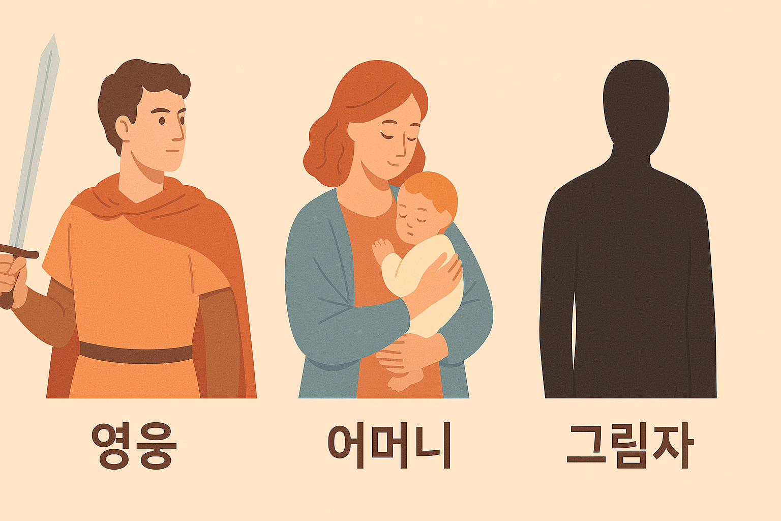 대표 아키타입 예시 인포그래픽