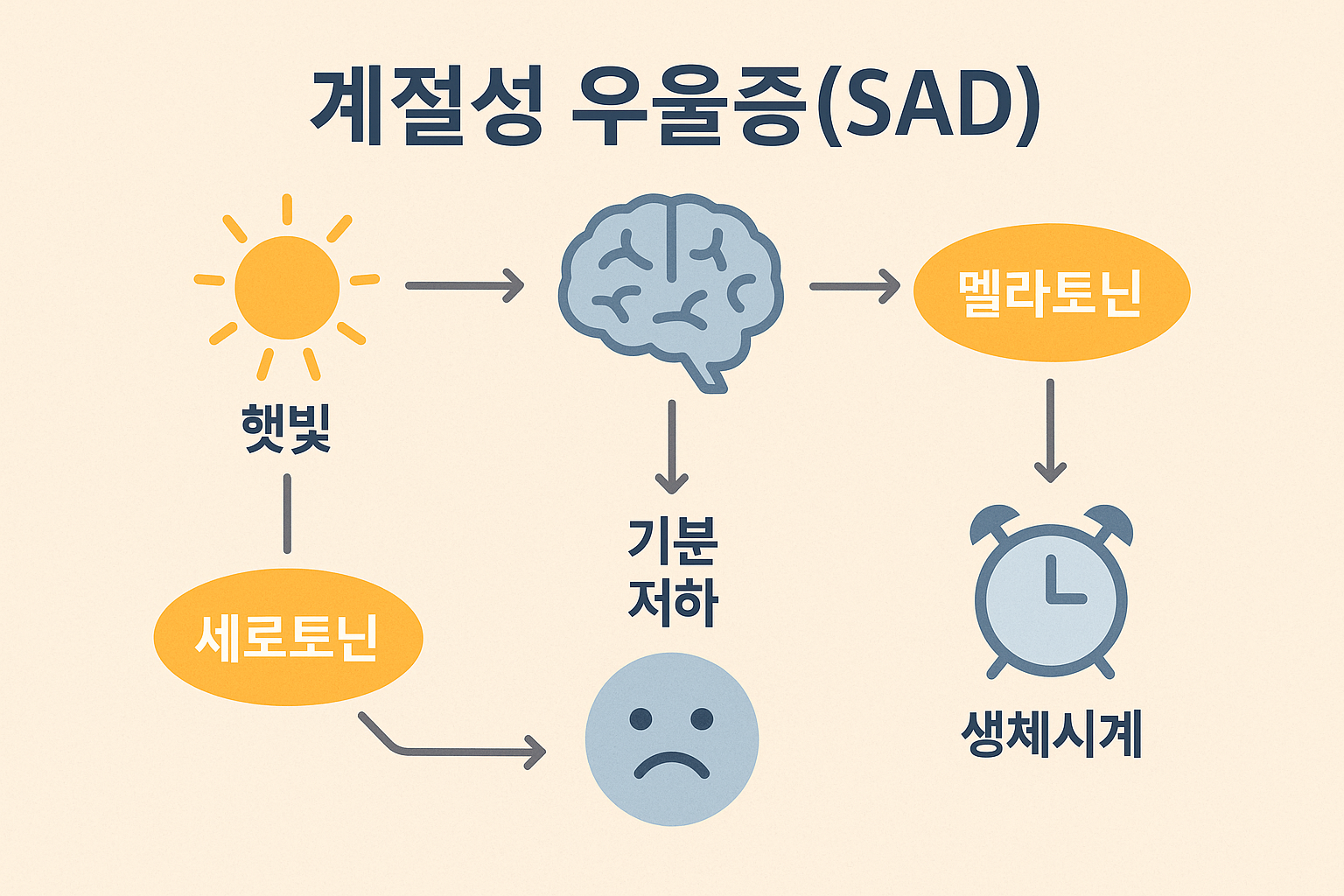 SAD 개념 인포그래픽